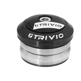 Trivio Steuersatz Pro Full 1 1/8 Zoll 45/45° Einbauhöhe 8 mm IS41 schwarz