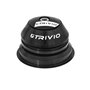 Trivio headset Pro Semi 1 1/8 - 1.5 inch 45/45° installation height 15 mm black