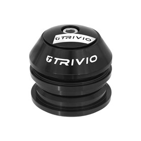Trivio Steuersatz Pro Semi 1 1/8 Zoll 45/45° Einbauhöhe 15 mm schwarz