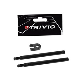 Trivio valve extension set 80 mm tool black