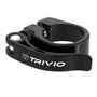 Trivio seatpost clamp Alu 34.9 mm quick release black