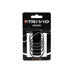 Trivio spacer ring 2 mm 1 1/8 inch Carbon 5 pieces