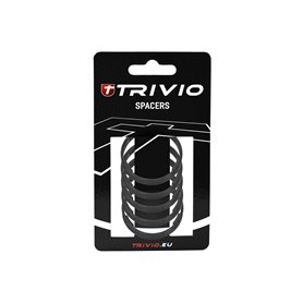 Trivio spacer ring 5 mm 1 1/8 inch Carbon 5 pieces
