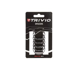 Trivio Distanzring 5 mm 1 1/8 Zoll schwarz 5 Stück