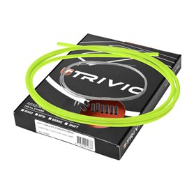 Trivio derailleur cable set complete stainless steel green