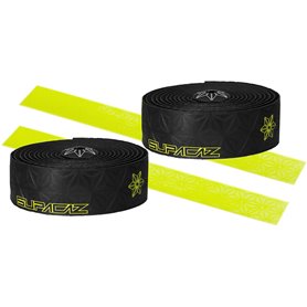 Supacaz handlebar tape Galaxy width 30 mm black neon yellow