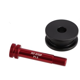Trivio Kettenhalter Pit Stop Disc P1.5 schwarz rot