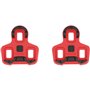 Trivio cleats Look Keo compatible 7° Anti-Slip red