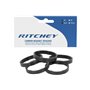 Ritchey Distanzringsatz WCS Carbon UD 5 mm 1 1/8 Zoll schwarz 5 Stück