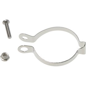 Tektro cable clips 1277A 28.6 mm silver 10 pieces