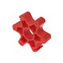 Cyclus spoke holder for flat spokes red