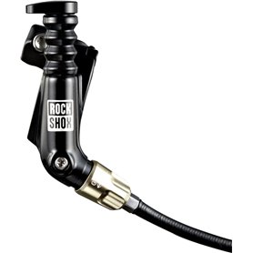 RockShox Hebel X-Loc Sprint RS1 links Ringstutzen u. Hydraulikleitung gold