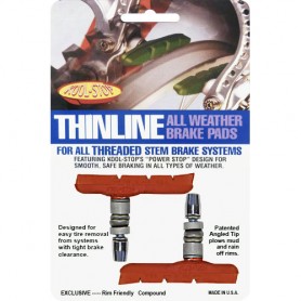 Kool-Stop Bremsschuhe T2 Thinline V-Brake salmon
