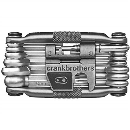 Crankbrothers Multi-19 Multitool, nickel plating