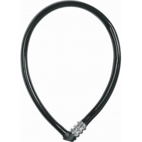ABUS Fahrradschloss Iven Cable 8220 L 85cm Ø 22mm schwarz 