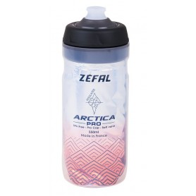Zefal Trinkflasche Arctica Pro 55 550ml, silver-red