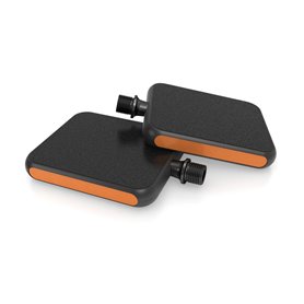MOTO Reflex Pedal schwarz orange