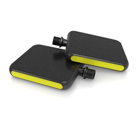 MOTO Reflex Pedal schwarz gelb