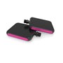 MOTO Reflex Pedal schwarz pink