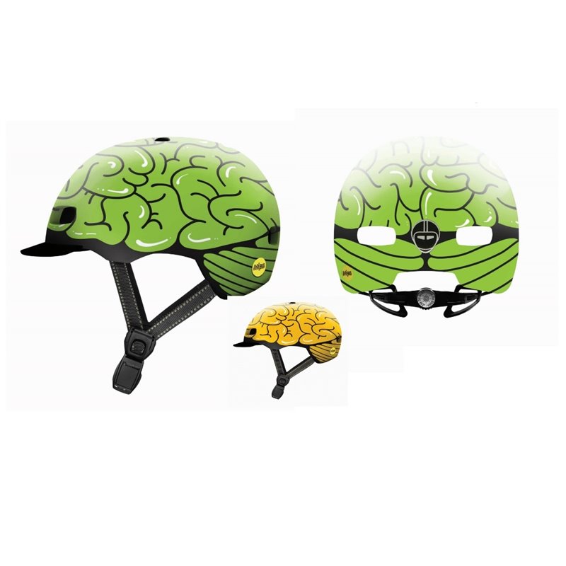 Nutcase Street MIPS Helm I Love My Brain Größe S (52-56cm)