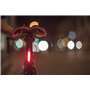 Knog Plus Fahrradlampe StVZO rote LED 20 Lumen translucent