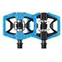 Crankbrothers Double Shot 2 Hybrid-Pedal schwarz blau schwarz