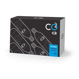 Crankbrothers CO2 Kartuschen 25g mit Gewinde Refillpack 20 Stück