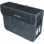 BASIL Side Bag Fabric MALAGA-XL- black, 17 liter