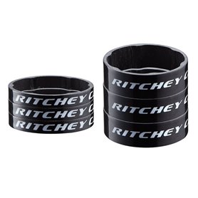 Ritchey WCS Carbon Spacer Set 1 1/8 Zoll/28.6 2x10mm/3x5mm glossy carbon UD
