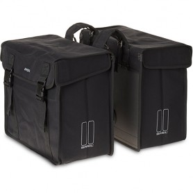 BASIL Double Bag KAVANE XL black