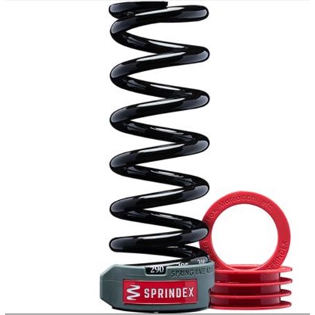 Sprindex Downhill Lightweight Dämpferfeder Länge 162mm/Federweg 75mm/450-490 lbs