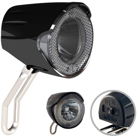 Marwi Headlight Union LED-certif~ Side Dynamo + cable