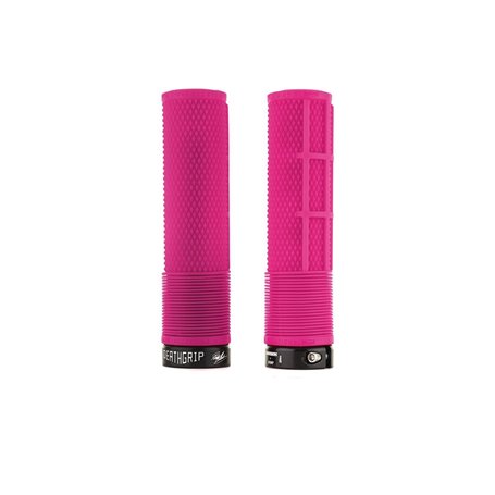 DMR Brendog FL Death Grip Lock-On Griff 133/31.3mm pink