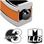 Enduro Bearings 3804 LLB ABEC 3 Double Row Serie Lager 20x32x10