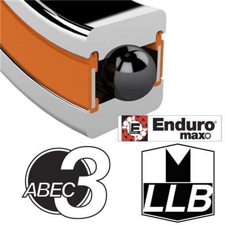 Enduro Bearings 1526 MRA LLB ABEC 3 MAX Schrägkugellager 15x26x7