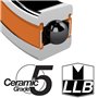 Enduro Bearings 607 CH LLB ABEC 5 Ceramic Hybrid Lager 7x19x6