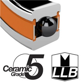 Enduro Bearings CH R8 LLB Ceramic Hybrid Lager 1/2x1 1/8x5/16 Zoll