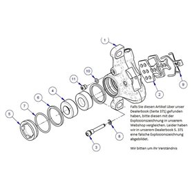 Formula Bremszangen Schrauben Kit CR1/CR3/C1 2014-16