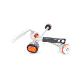 Paul Component Quick-Release Nabenschnellspanner 140/145mm silber orange