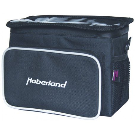 Haberland handlebar bag Classic 6L for KlickFix adapter black
