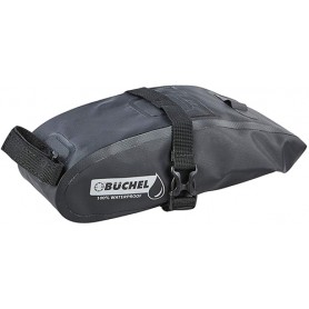 Büchel Satteltasche H2O 25L mit Klettbefestigung schwarz