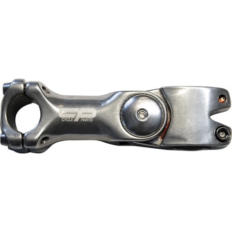 Cycleparts stem adjustable 110mm polished silver