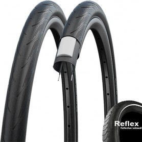 Schwalbe tire Spicer Plus 35-622 28" E-25 wired GC Reflex black