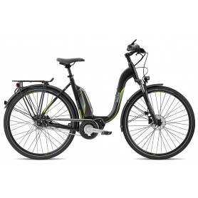 Breezer Greenway IG+ LS 2019/20 E-Bike Pedelec RH 60 cm satin schwarz limette