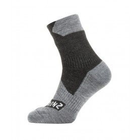 SealSkin Socken All Weather Ankle Größe L(43-46) schwarz-grau