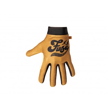 Fuse Omega Handschuhe Cafe Größe M braun-schwarz