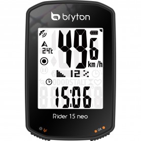 Bryton Fahrradcomputer Rider 15 Neo 46.1x71.1x21.6mm Schwarz