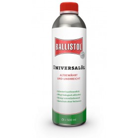 Ballistol universal oil 500ml bottle (GER EN FR IT NL)