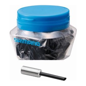 Shimano Endkappe Bremszug BC-R680 5mm für Bremskabel mit Nase 100 Stück