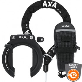 AXA NL Rahmenschloss BLOCK XXL + ULC 100 + Tasche